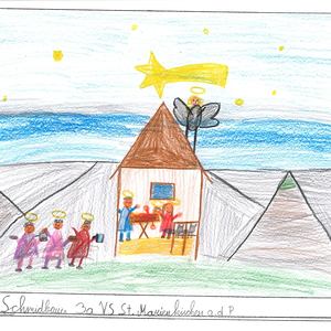 Jonas Schmidbauer, Volksschule St. Marienkirchen an der Polsenz, Klasse 3a