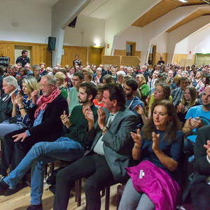 Gedenkfeier  in die Pfarrbaracke Ternberg.Foto: Haijes