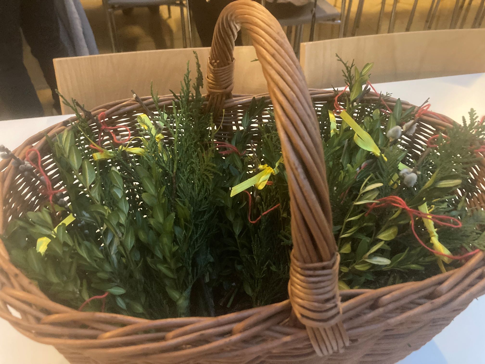 Palmbuschenbinden 2024 Palmbuschenbinden 2024