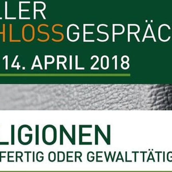 ZELLER SCHLOSSGESPRÄCHE 2018