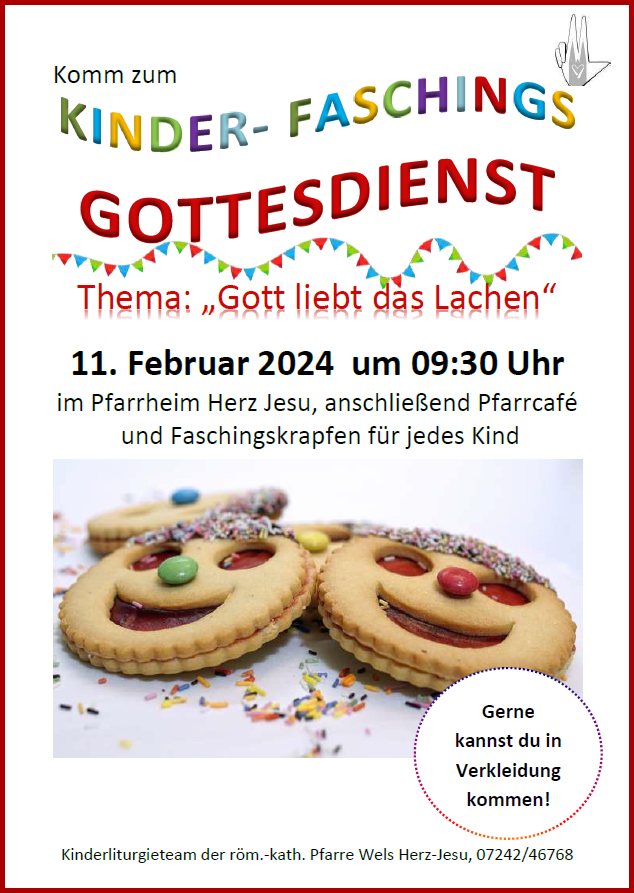 Kinder-Faschingsgottesdienst