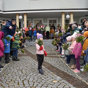 Palmweihe Kindergarten und Krabbelstube