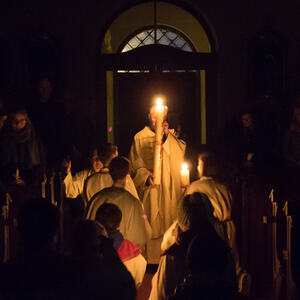 Osternacht in der Pfarrkirche Kopfing
