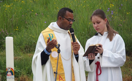 Prozession nach Hilkering         