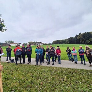 unterwegs auf dem Landschaftsrahmenweg