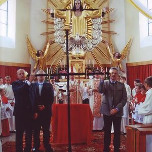 PGRäte bei der Kreuzverehrung