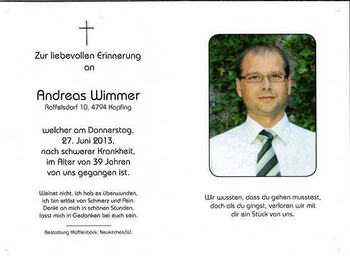 Andreas Wimmer / © Pfarrgemeinde Kopfing Andreas Wimmer