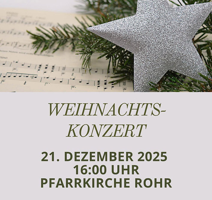 Adventsingen in der Pfarrkirche Rohr