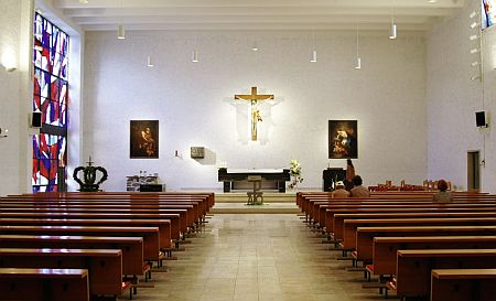 Kirche Linz - St. Peter von innen