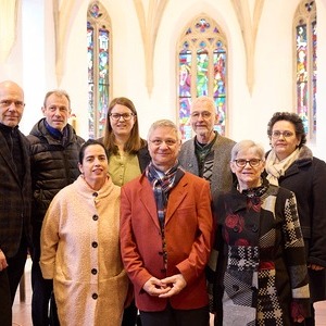 Das Seelsorgeteam der Martinskirche mit dem designierten Pfarrvorstand