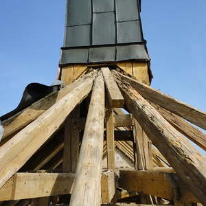 Renovierung Dach Doblkapelle / 2. Tag