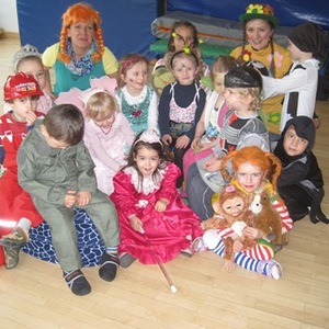 Fasching, Vogelhochzeit im Kindergarten