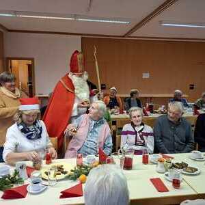 Begegnung mit dem Nikolaus
