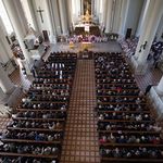 Begräbnisgottesdienst für Josef Ahammer in der Pfarrkirche Linz-Hl. Familie