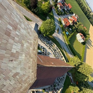 Erneuerung Zwiebelturm Pfarrkirche Burgkirchen