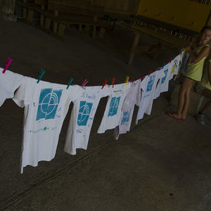  Ein umgebautes, ehemaliges Bauernhaus auf einer Alm in Weyer war die Herberge für 30 Jungscharkinder. Acht Kinder unserer Pfarre verbrachten mit Mädchen und Buben der Pfarre Scharnstein eine erlebnisreiche Woche: Lagerleiter Matthias Holzinger übern
