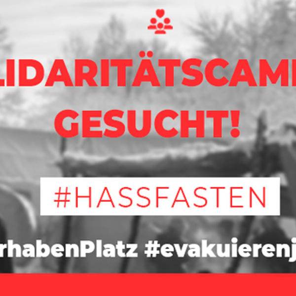 Solidaritätscamper gesucht! 