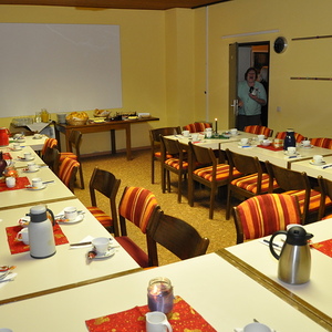 Frühstücksbuffet im Pfarrheim