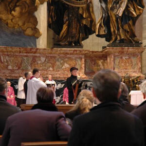 Rom - Christbaum für Papst