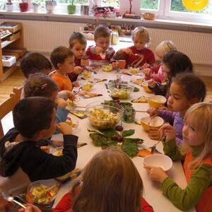 Oktober im Kindergarten