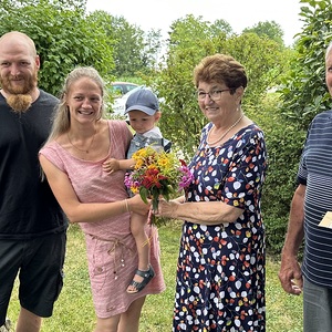 Katharina  und Alois Schreiner werden 80