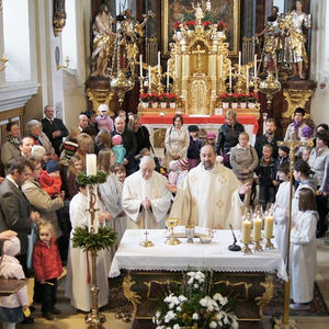 80er-Feier von Pfarrer Antesberger