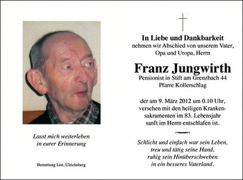 Franz Jungwirth