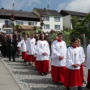 Fronleichnam 2016, Pfarre Neumarkt im Mühlkreis