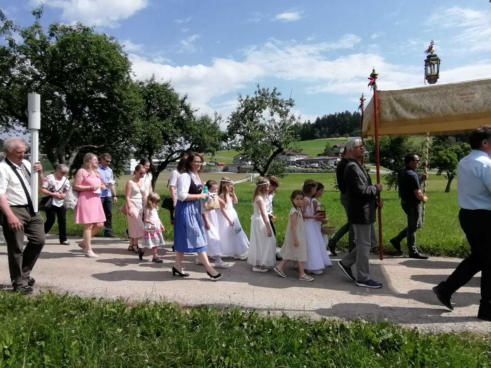 Fronleichnamsprozession 2022