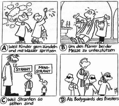 Mini-Cartoon / © Pfarre Linz - St. Magdalena Mini-Cartoon
