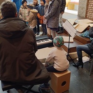 Familiengottesdienst und Miniaufnahme