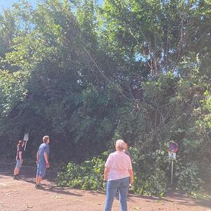 DANKE allen Helfern - viele Hände, schnelles Ende!