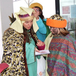 Sternsinger unterwegs