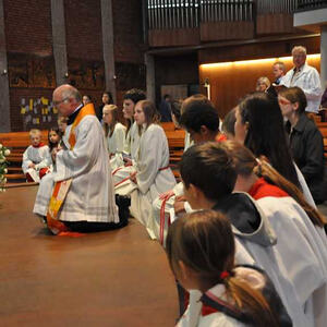 Ministranten Maiandacht