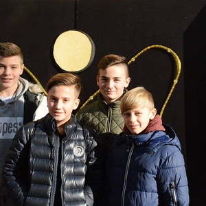 Engel-Treff auf der Landstraße