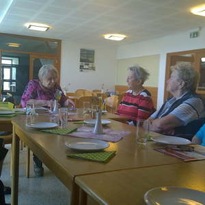 Seniorenclub mit Elfriede W.