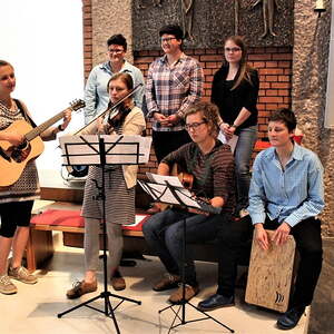 Junge Gäste gestalten Gottesdienst