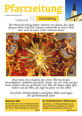 Pfarrzeitung Weihnachten 2021