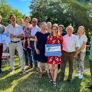 Überreichung Urkunde