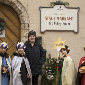 Die SternsingerInnen von St. Stephan