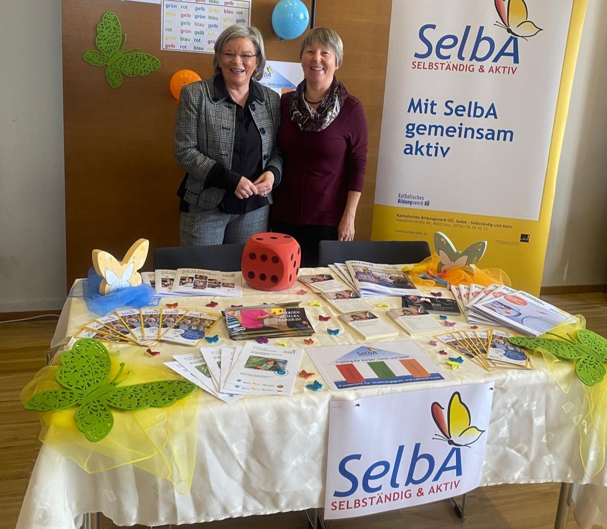 v.l.: Anita Pölzleitner und Aloisia Öllinger