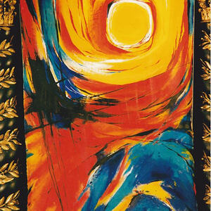 Fastentuch der Pfarrkirche Ostermiething