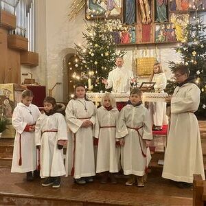 Einkleidungsfeier unserer neuen Minis.