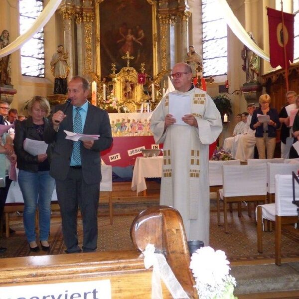 Vorstellgottesdienst des PGR 2017