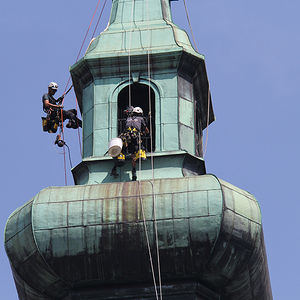 Arbeit in luftiger Höh'