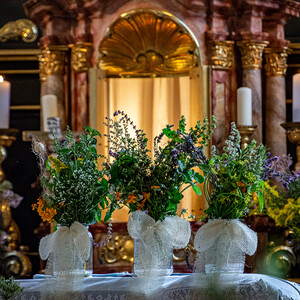 Kräuterbüschelweihe, Weißwurstfrühschoppen, Dank und Willkommenheißen