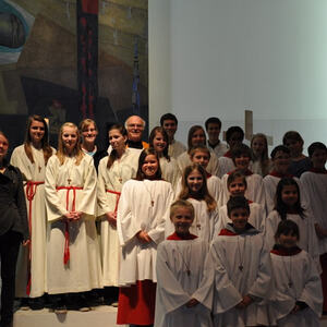 Ministranten Maiandacht