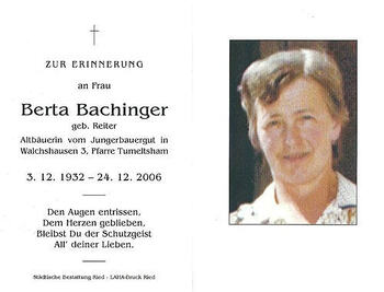Berta Bachinger