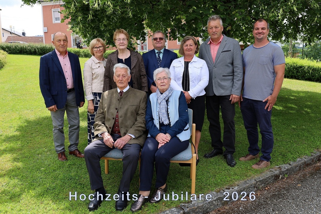 Hochzeitsjubilare 2026 / sepp huber