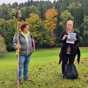 unterwegs auf dem Landschaftsrahmenweg